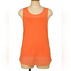 Vince Camuto Vibrant Orange Sleeveless Blouse Size Medium